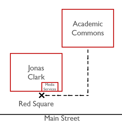 map of Academic Commons to Jonas Clark