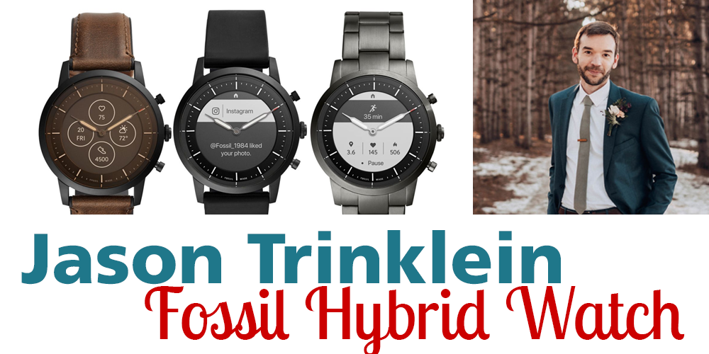 Jason Trinklein Fossil Hybrid Watch