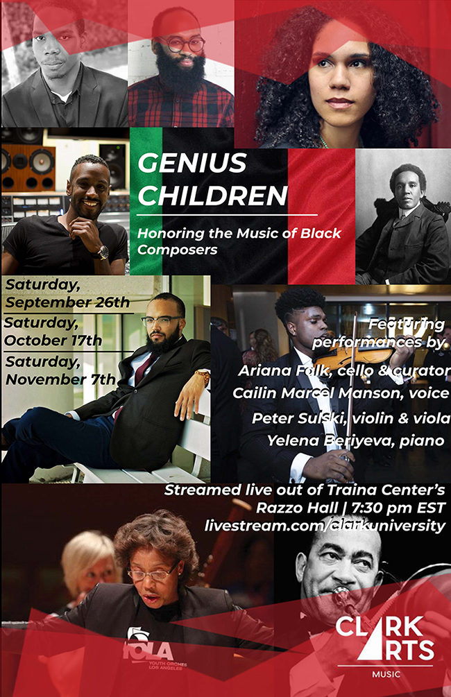 Genius Children concert series poster