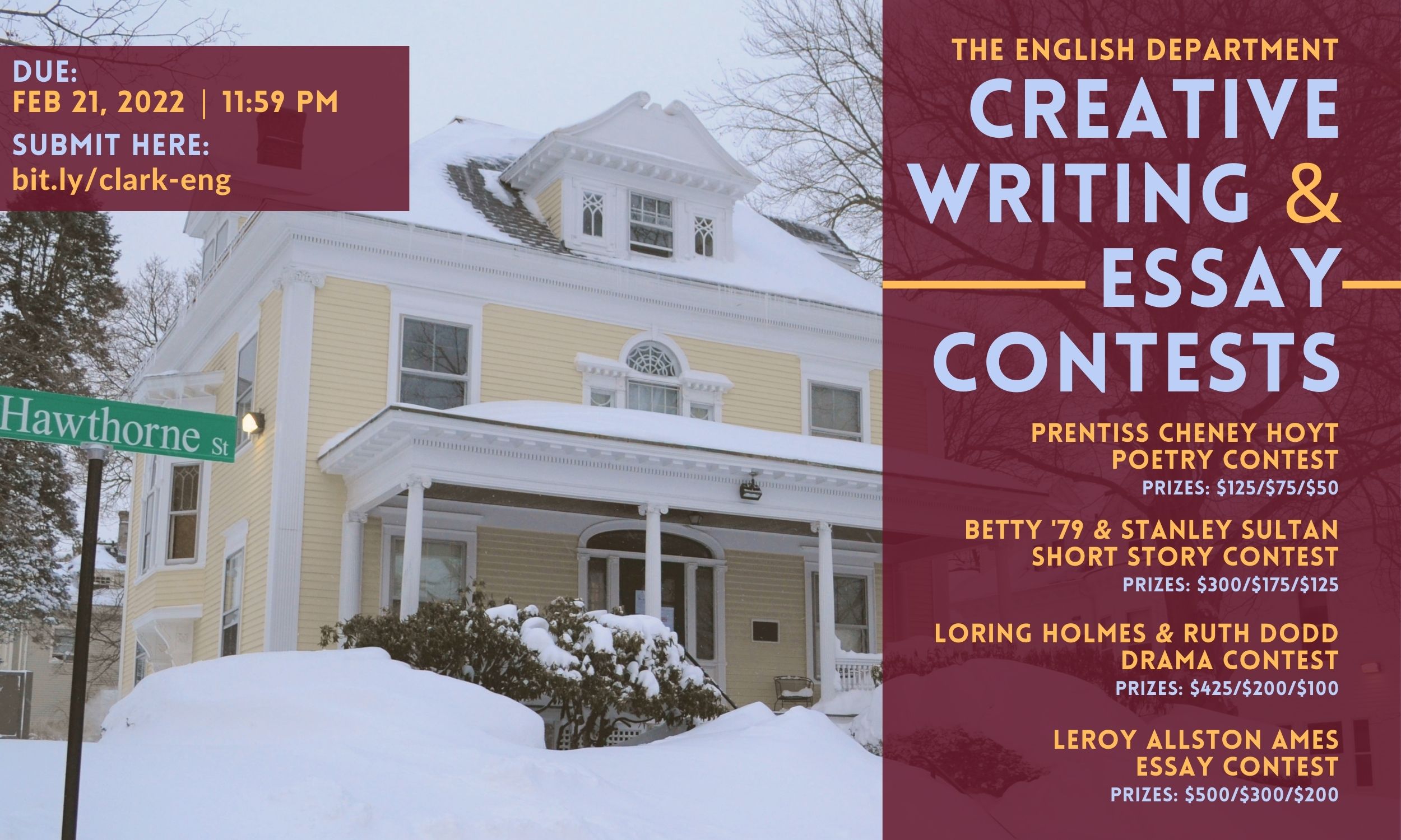 English Department S’22 Writing Contests Campus Digest